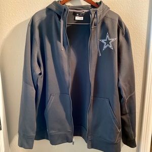 Dallas Cowboys Nike Thermal Zip Up Hoodie